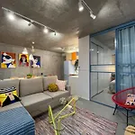 Apartment Funky Vibes - Wyszyńskiego 55 - Self Check-in 24h - Free Parking *