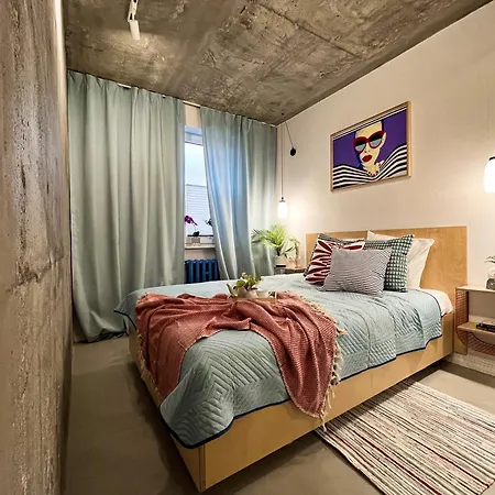 Funky Vibes - Wyszynskiego 55 - Self Check-in 24h - Free Parking 弗罗茨瓦夫