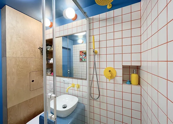 Apartment Funky Vibes - Wyszynskiego 55 - Self Check-in 24h - Free Parking Wroclaw