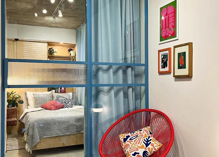 Funky Vibes - Wyszynskiego 55 - Self Check-in 24h - Free Parking Apartment Wroclaw