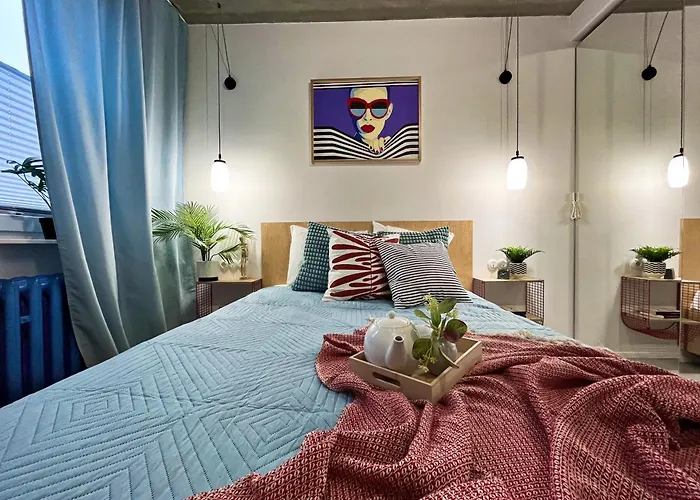 Funky Vibes - Wyszynskiego 55 - Self Check-in 24h - Free Parking Apartment *