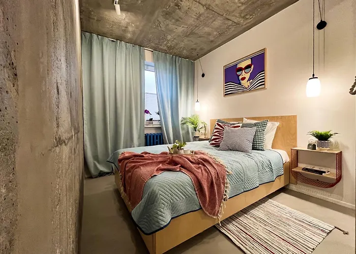 Funky Vibes - Wyszynskiego 55 - Self Check-in 24h - Free Parking Wroclaw